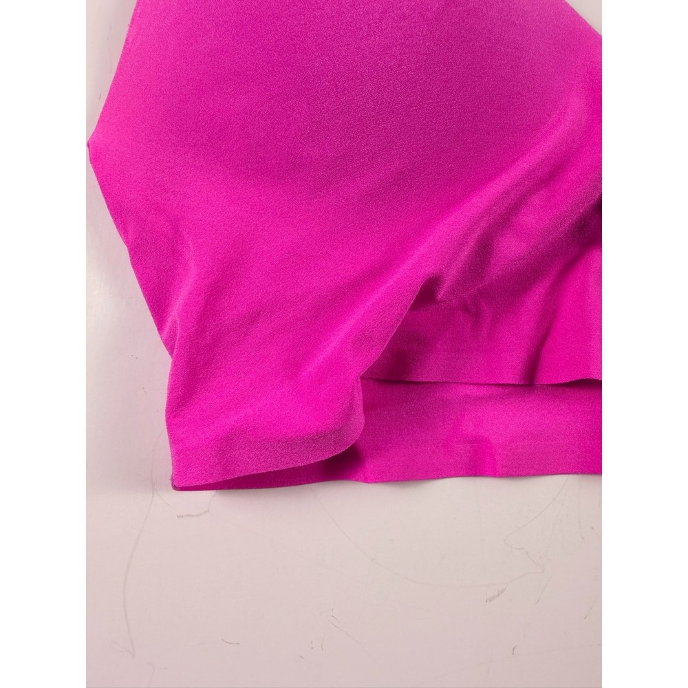 Victorias Secret PINK Wireless Bralette Magenta Pink Padded Seamless Size 4 - Picture 4 of 11